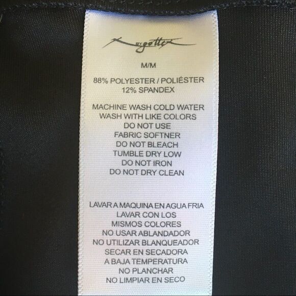 Women’s Black Silver & Gray Leggings with Pocket M - Picture 3 of 4